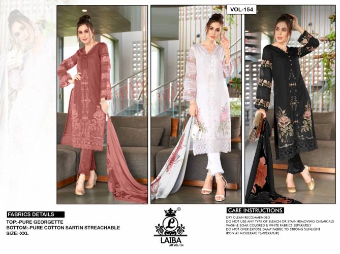 Vol 154 By Laiba Am Ready Made Pakistani Suits Catalog
